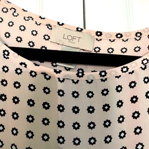 Polka dot flower blouse